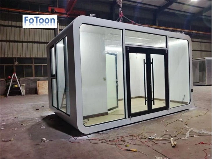 Modern Curved Modular Container Office